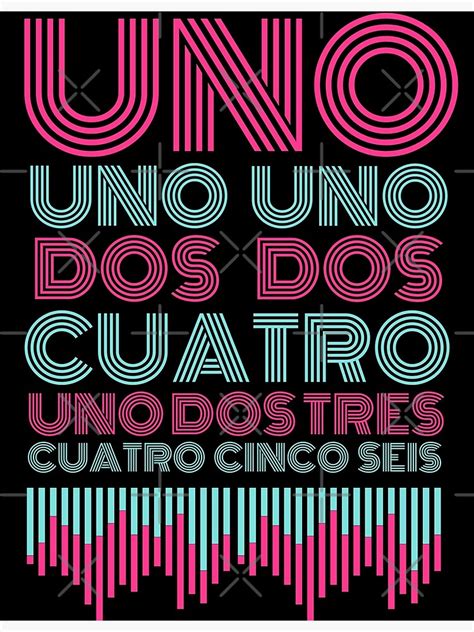 "Uno dos tres quatro cinco seis Eurovision Spanish Teacher Little Big design" Photographic Print ...