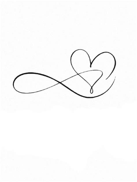 Heart With Infinity Tattoo, Infinity Tattoo Designs, Infinity Tattoos, Heart Tattoo Designs ...