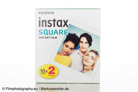 Fujifilm Instax Square Film - Instant film information