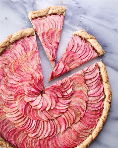 Pink Pearl Apple Galette Recipe | The Feedfeed