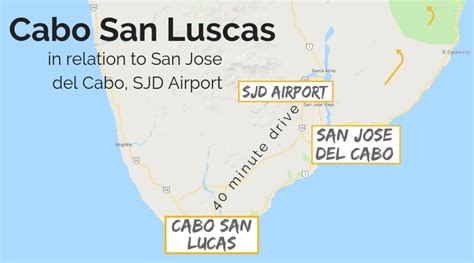 Cabo San Lucas Airport Map - Maping Resources