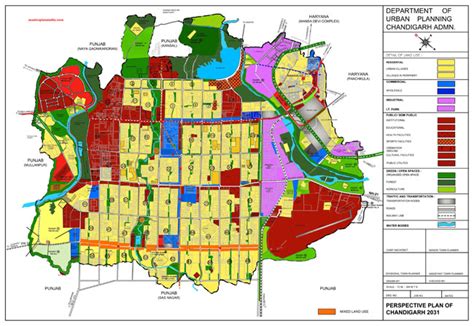 Chandigarh Master Development Plan 2031 Map PDF Download - Master Plans ...