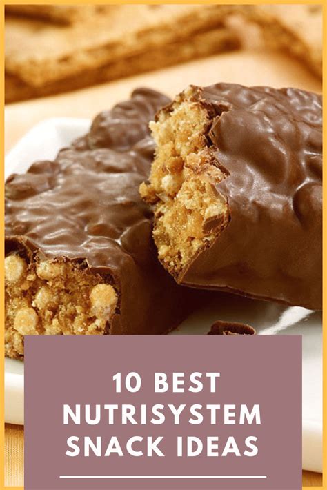 Top 10 Best NutriSystem Snack Ideas You Need Right Now | Nutrisystem recipes, Snacks, Eat