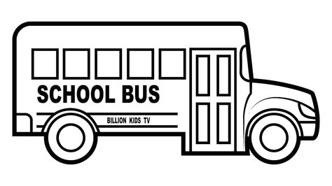 Collection of School Bus Coloring Pages for Preschoolers Coloring ...