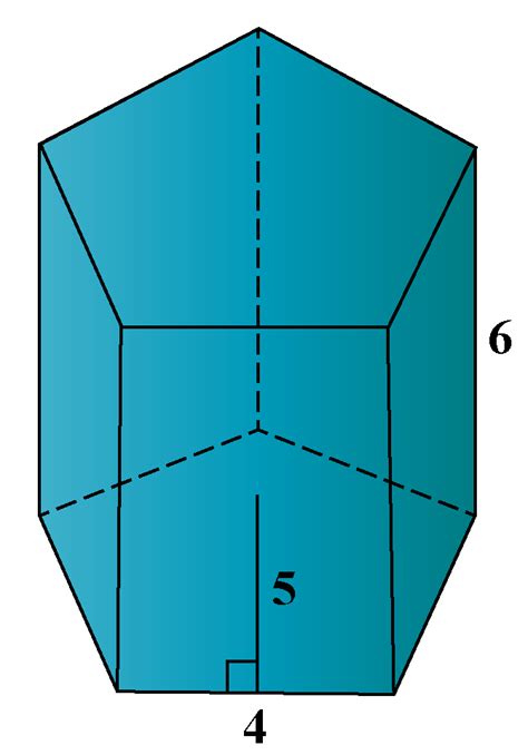 pentagonal prism volume calculator with apothem