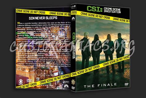 CSI: Crime Scene Investigation - The Finale dvd cover - DVD Covers ...