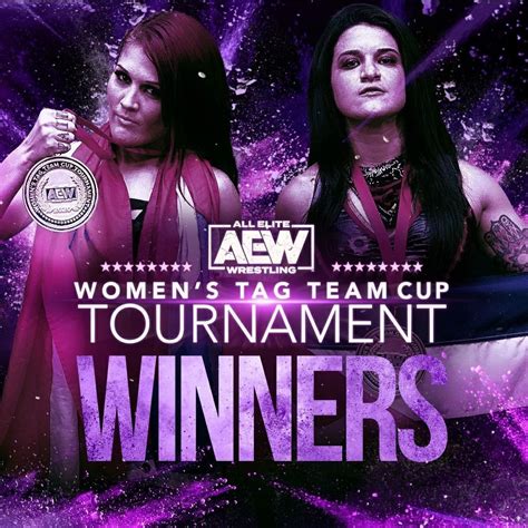 All Elite Wrestling on Instagram: “Your AEW Women's Tag Team Cup ...