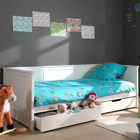 Pino Kids Day Bed In White - Cuckooland | Cuckooland