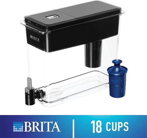 Brita UltraMax Water Filter Dispenser with 1 Longlast Filter, Black, 18 Cup - 636340: Amazon.ca ...