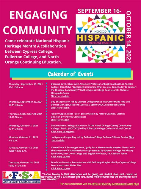 Hispanic Heritage Month - Cypress College