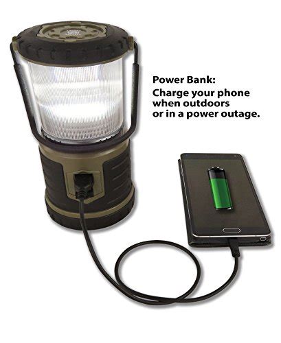 Tough Light LED Rechargeable Lantern - 200 Hours of Light Plus a Phone Charger for Hurricane ...