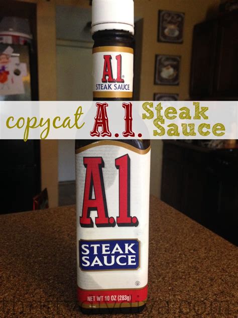 Copycat Homemade A.1. Steak Sauce Recipe! | Robin's Eccentricities ...