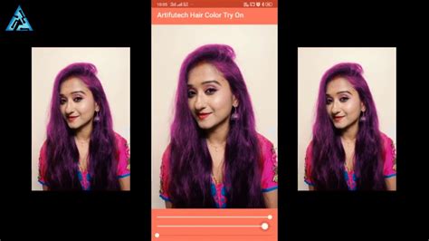 Virtual Hair Color TRY ON | ARTIFUTECH - YouTube