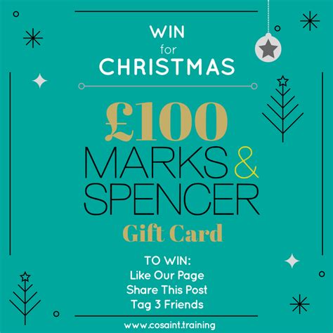 WIN £100 Marks and Spencer Gift Card! | Cosaint Training Northern Ireland