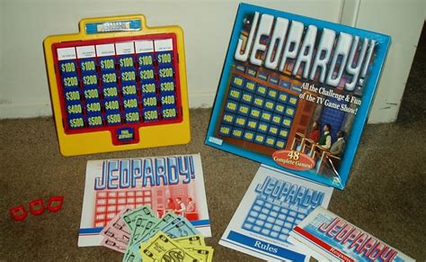 Blackrock's Toybox: Game Show Board Games: Jeopardy! (Parker Brothers ...