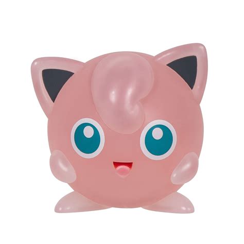 Jazwares Pokemon Select Jigglypuff Translucent 3-in Battle Figure ...