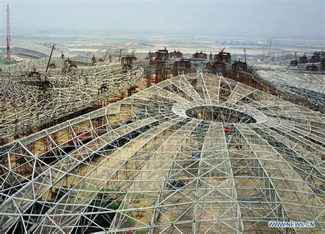 beijing's new airport terminal by zaha hadid architects takes shape in ...