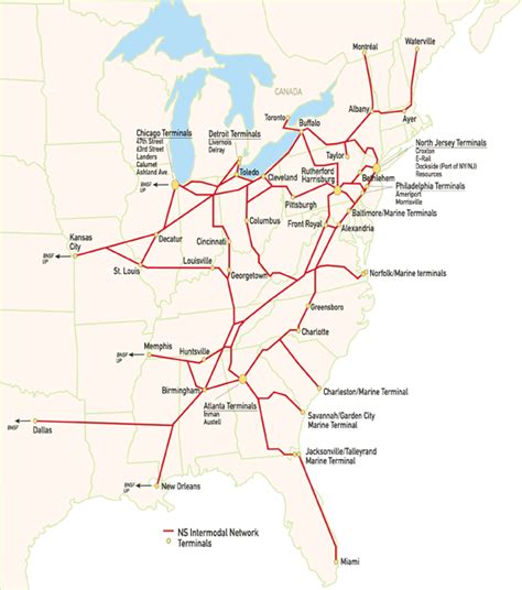 Norfolk southern railroad map georgia 188956-Norfolk southern rail map ...