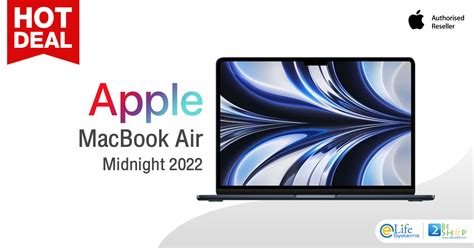 ช้อป [MLY43TH/A] Apple MacBook Air Midnight_2022 ราคาถูก ซื้อออนไลน์ ...