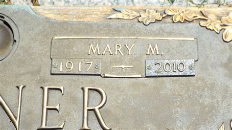 Mary M. Turner (1917-2010) - Find a Grave Memorial