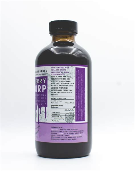 What's elderberry sizzurp (syrup)? – glamgardenernyc