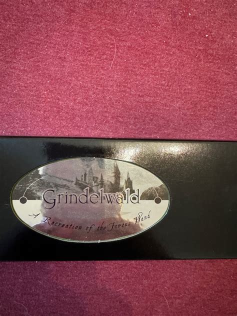 Grindelwald wand ( Fantastic Beast), Hobbies & Toys, Memorabilia ...