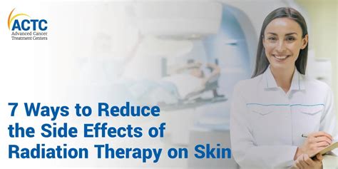 How to Reduce the Side Effects of Radiation Therapy on Skin