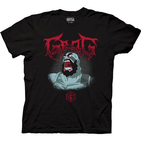 Legend of Vox Machina Grog Raging Metal T-Shirt