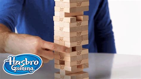 'Jenga' Demo - Hasbro Gaming - YouTube