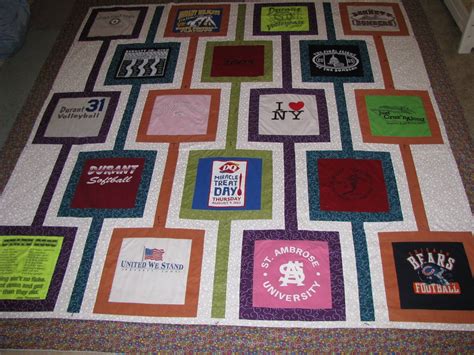 KeepsakeSewing: T-shirt quilt for graduation | Tshirt quilt pattern, Tshirt quilt diy, Tee shirt ...