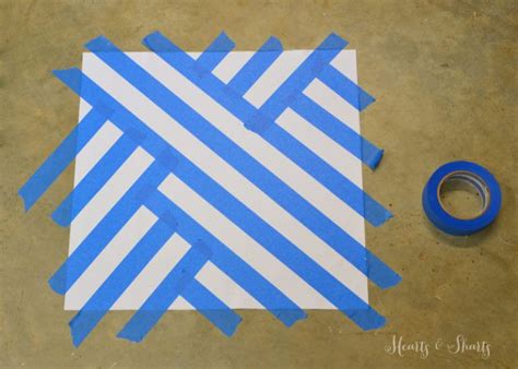 cool paint designs with tape - Brook Shipman