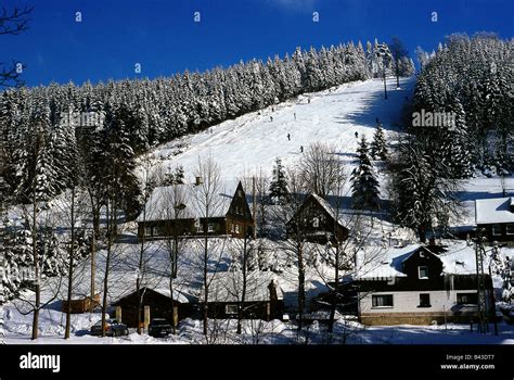 geography / travel, Germany, Saxony, Vogtland, Klingenthal, houses ...