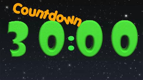 30 MINUTES TIMER (COUNTDOWN) - YouTube