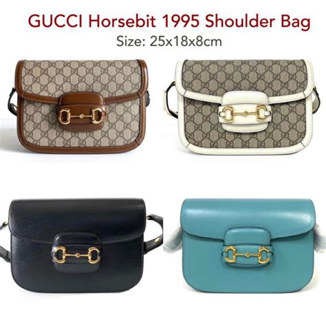 New Gucci 1955 Horsebit shoulder bag | Shopee Thailand