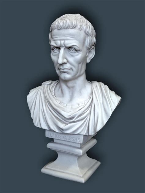 Marble Bust - Julius Caesar Emperor - Amiska