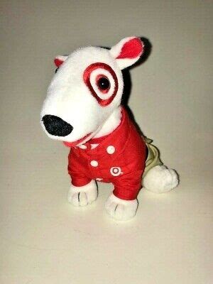 Target Dog Plush Employee Dog Stuffed Toy Bullseye - Very Rare | eBay