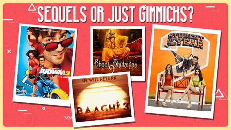 It's high time that Bollywood understood the actual meaning of sequels ...