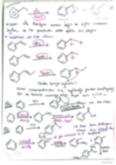 SOLUTION: Organic chemistry reactions of aromatic compounds very simple ...