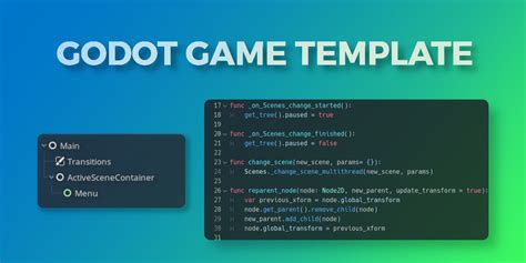 GitHub - crystal-bit/godot-game-template: Generic template for Godot games