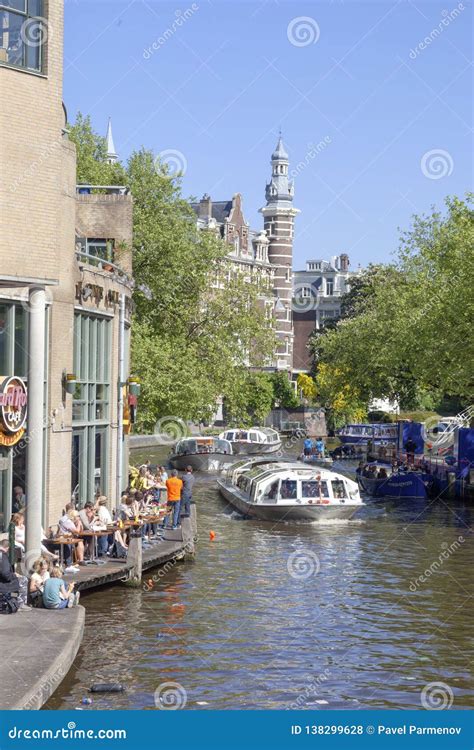 Amsterdam. City canals editorial stock photo. Image of dweller - 138299628