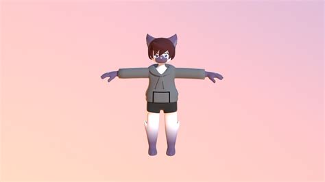 Furry VR Chat Avatar - 3D model by Miaru3d [2610bce] - Sketchfab