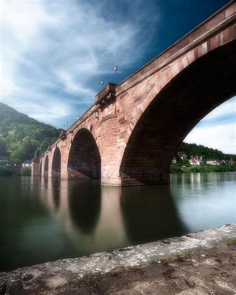 This is Heidelberg bridge in Germany, aslo known as the Old Bridge, it was constructed in 1788 ...