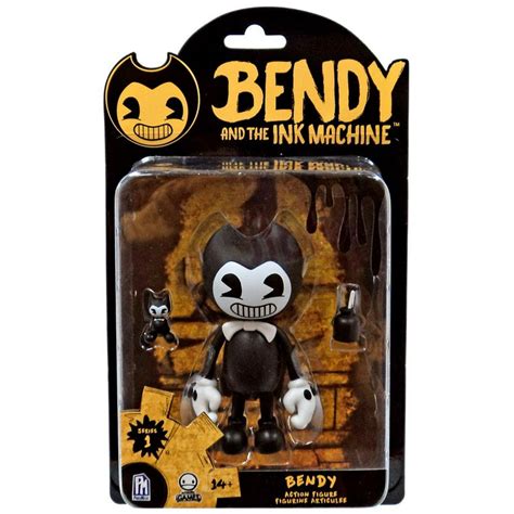 Bendy and the Ink Machine Series 1 Bendy Action Figure - Walmart.com - Walmart.com