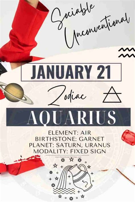 January 21 Zodiac Sign (Aquarius) Birthday: Personality, Zodiac Sign, Compatibility, Ruling ...