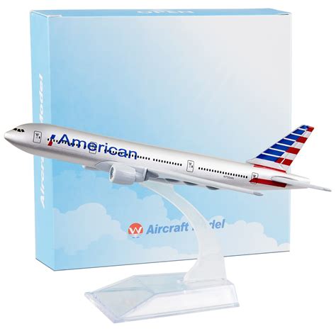 Buy Busyflies Airplane Model Diecast Planes 16cm American 777 Model ...