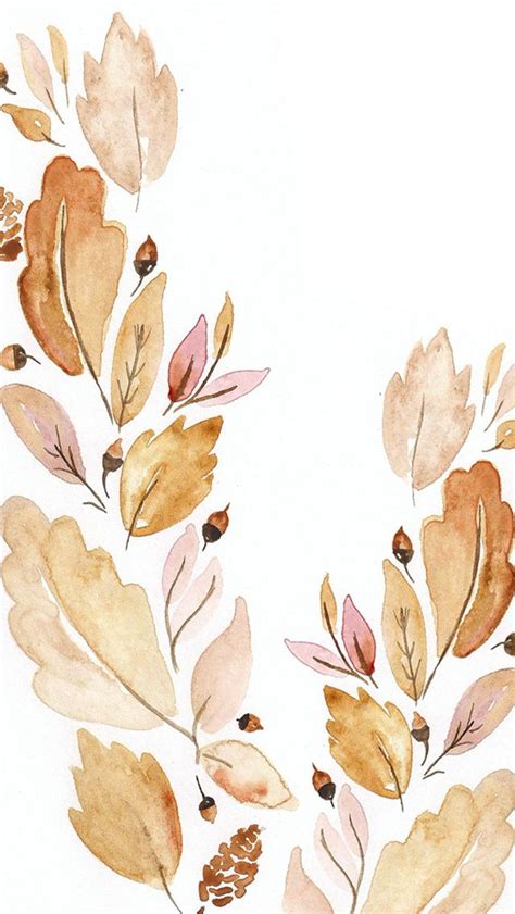 September Digital Watercolor Wallpaper | Iphone wallpaper fall, Watercolor wallpaper, Fall wallpaper