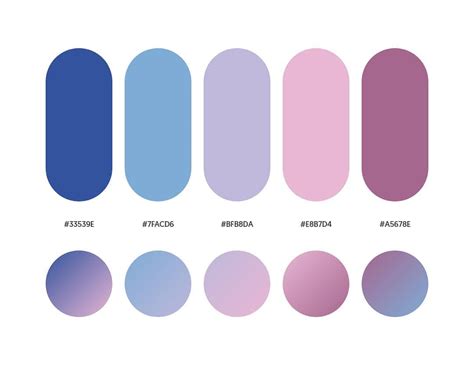 Procreate Color Palette Purple Pastel Sky 30 Swatches | lupon.gov.ph