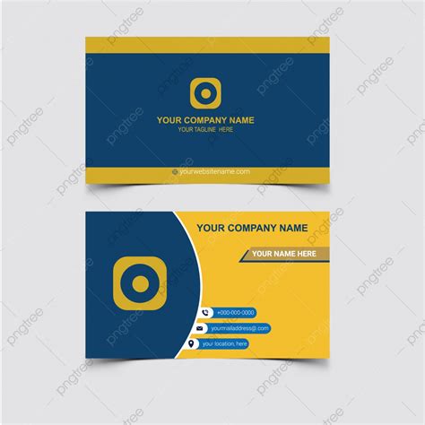 Business Card Design Template Download on Pngtree