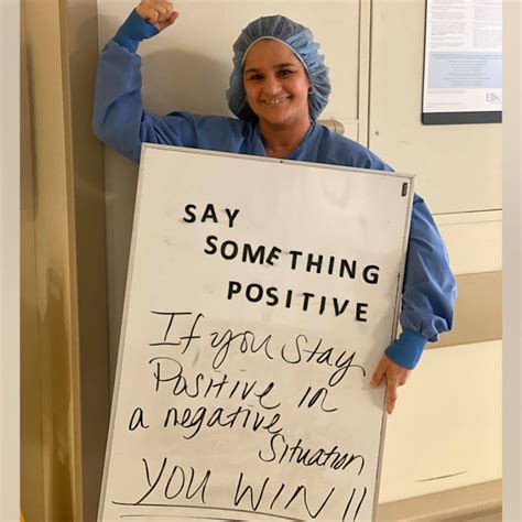 Video Hospital staff writes inspiring messages of hope for COVID-19 ...