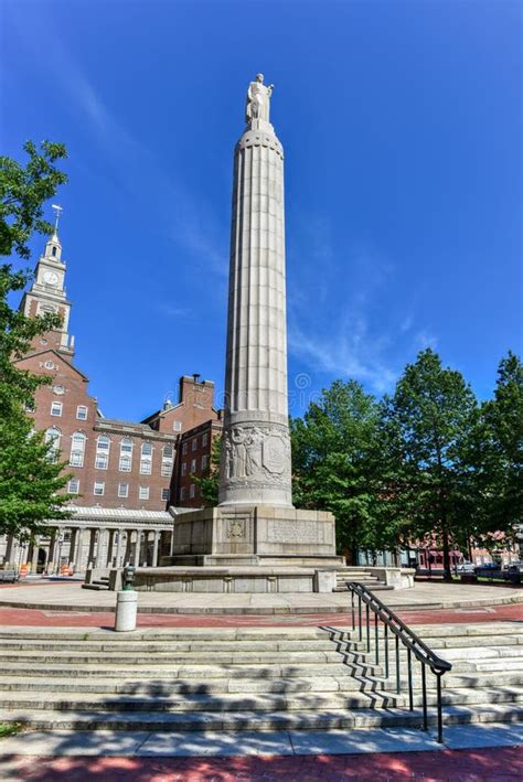 Memorial Park - Providence, Rhode Island Redaktionelles Stockfoto - Bild von geschichte ...